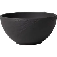 Villeroy & Boch Schale "Bol Manufacture Rock Ø 14,0 cm 4er Set schwarz", schwarz, L:14cm, Schüsseln, Schale