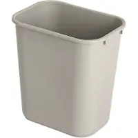 Rubbermaid 2956, 26,6 l, Rechteckig, Lineares Polyethylen mit niedriger Dichte (LLDPE), Grau, 260 mm, 365 mm