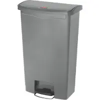 Rubbermaid 1883604, 68 l, Rechteckig, Kunststoff, Harz, Grau, Terrasse, Kunststoff