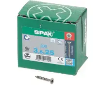 Spax A2 SENKMULTIKOPF T-STAR PLUS T15 VOLLGEWINDE 200ST 3.5x25