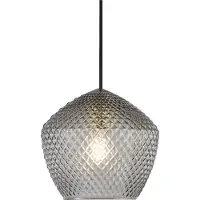 Nordlux Deckenlampe Orbiform Messing mit Rauchglas