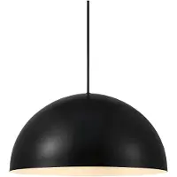 Nordlux Design-Pendelleuchte Ellen schwarz Ø 40cm