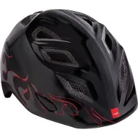 Met ELFO 2019 Helm – Kinderhelm Flammen/Schwarz größe UNI (46-53cm) 3HELM89UNNF
