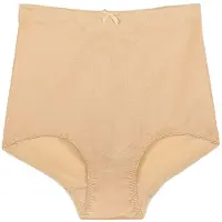 Sassa Miederslip "Miederhose Bodyforming", Damen, Gr. 90, beige (puder), Stoff, Obermaterial: 80% Polyamid PA. 20% Elasthan EL., Unterhosen Miederslip