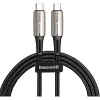 Baseus CATSD-J01, 1 m, USB C, USB C, USB 2.0, 0,48 Gbit/s, Schwarz