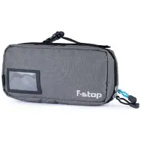 F-Stop Accessory Pouch Gargoyle M grau + Zipper blau