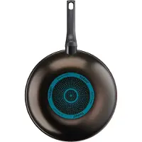Tefal EASY COOK AND Clean B55419 Wokpfanne, 28 cm max. Durchmesser, Aluminium, Antihaftbeschichtung