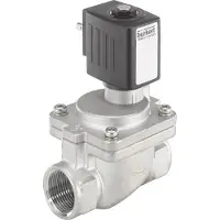 Burkert Magnetventil G3/4'' NC Edelstahl NBR 0.2-16bar/3-232psi 230VAC 6281 221973