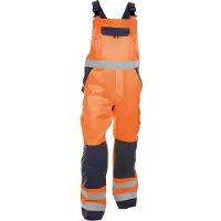Dassy Warnschutz Latzhose Toulouse PESCO74 PLUS Gr. 54 neonorange/dunkelblau