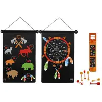 Scratch Magnet Dartspiel Indianer gross SV