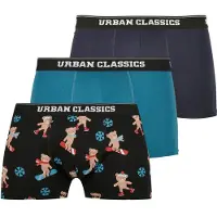 Urban Classics Organic X-mas Boxershorts 3 Einheiten