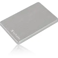 Verbatim Store 'n' Go ALU Slim Portable Festplatte 1 TB Silber, 1 TB, 2.5", 3.2 Gen 1 (3.1 Gen 1), Silber