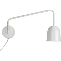 Dyberg Larsen Wandlampe Manchester, weiß, Ausladung 45 cm