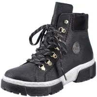 Rieker Schnürstiefeletten, 221-011: Deutsch:40, Color:schwarz