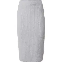 LTB Strickrock in grau für Damen, Größe: L. Riyedi
