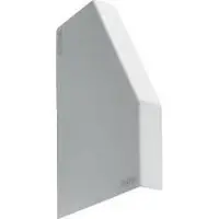 Hager L22367035 Endstück Paar schnittkaschierend zu Rangierkanal RK 110x80mm lichtgrau