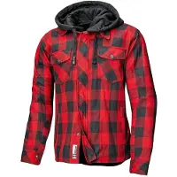 Held Lumberjack II Rot Schwarz Jacke Größe 6XL