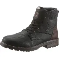 Rieker Herrenschuhe Stiefel Warmfutter Schwarz Freizeit