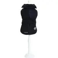 Croci C7274510 Steppjacke Bulldog, 36 cm, schwarz