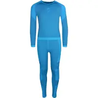 TROLLKIDS - Kid's Hemsedal Baselayer Set - Kunstfaserunterwäsche Gr 128 blau
