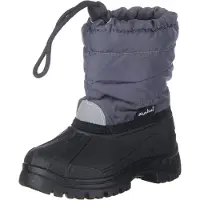 Playshoes gefütterte Kinder Winterstiefel, warme Schneestiefel mit Innenfutter u