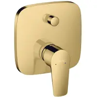 Hansgrohe Talis E Einhebel-Wannenmischer Unterputz, 71745990, Farbe: Polished Gold Optic