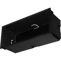 SLV Einbautopf, für ADI Outdoor Wandeinbauleuchte, schwarz