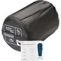 Cocoon - Micro-Fleece MummyLiner - Reiseschlafsack Gr 220 x 80/60 cm blau