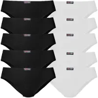 H.I.S. Slip 10er-Pack, aus elastischer Baumwoll-Qualität