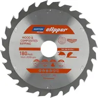 Norton Clipper Kreissägeblatt Holz / Verbundwerkstoffe 180x30/20/16 24Z