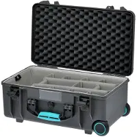 Hprc 2550W wheeled mit Second Skin gravel grau/bauw bassano