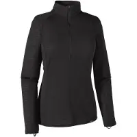 Patagonia - Women's Capilene Thermal Weight Zip Neck - Kunstfaserunterwäsche Gr XL schwarz