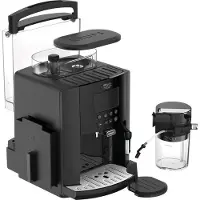 Krups Essential EA819N10, Espressomaschine, 1,7 l, Kaffeebohnen, Eingebautes Mahlwerk, 1450 W, Schwarz