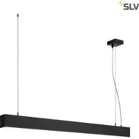 SLV Glenos 1M Pendellampe Schwarz 4000K Länglich