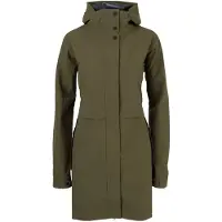 Agu Parka Regenjacke Damen, wasserdicht, Armeegrün