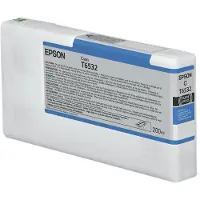 Epson T6532 Cyan-Tintenpatrone (200 ml), Standardertrag, Cyan, 200 ml, 1 Stück(e), Einzelpackung
