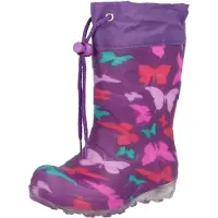 Beck M dchen Butterfly Schlupfstiefel, Violett, 31 EU