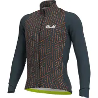 ALÉ Langarmtrikot Green Bolt | Größe S