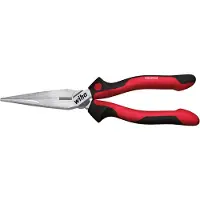 Wiha Flachrundzange Industrial mit Schneide gerade Form - 32322