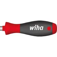 Wiha Schraubendreher mit Bithalter SoftFinish magnetisch 1/4" 125 mm