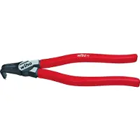 Wiha Sicherungsringzange Classic mit MagicTips für Innenringe (Bohrungen) mit abgewinkelter Form - 34696