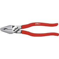 Wiha Kraftkombizange Classic mit DynamicJoint und OptiGrip mit extra langer Schneide - 10338