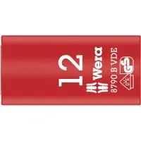 Wera 05004956001, Buchse, 3/8", Metrisch, 1 Kopf/Köpfe, 12 mm, 46 mm