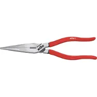 Wiha Flachrundzange Classic mit Schneide gerade Form - 26718