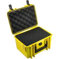 B&W Outdoor.cases Type 2000 gelb Würfelschaum (SI)