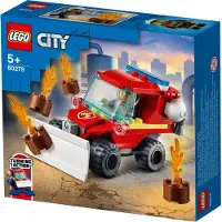 LEGO 60279 City Mini-Löschfahrzeug, Spielzeug mit Feuerwehrauto und Feuerwehrmann, kleines Geschenk für Mädchen und Jungen ab 5 Jahre