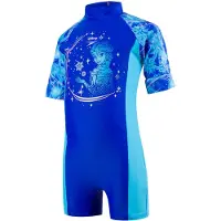 Speedo All-in-one Kurzarm-uv-shorty Mit Rückenreißverschluss