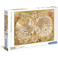Clementoni Puzzle Antike Weltkarte, 2000Stück