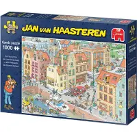 Jumbo Jan van Haasteren - Puzzle für NK-Puzzle-Wettbewerb - 1000 Teile, 1000 Stück(e), Comics, 12 Jahr(e)