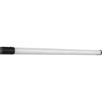 TRIO LED Wandlampe Bad PIERA Schwarz 119cm